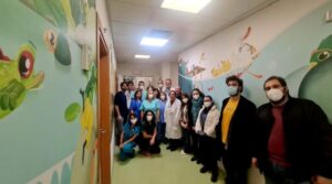 Read more about the article Idrisi Cultura e Sviluppo ETS’s painting intervention, Children’s Hospital “Di Cristina”, Palermo, Italy